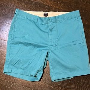 J Crew Mens shorts Size 34 Aqua blue Preppy, Golf, Coastal, Spring, Summer